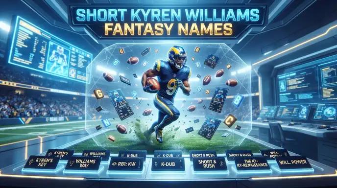 Short Kyren Williams Fantasy Names