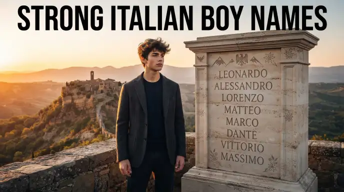 Strong Italian Boy Names