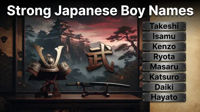 Strong Japanese Boy Names