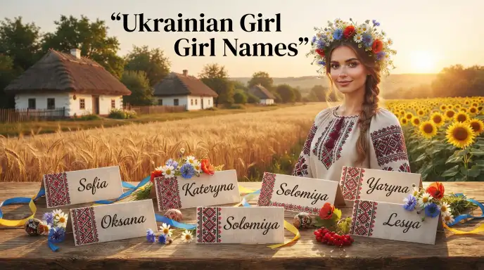 Ukrainian Girl Names