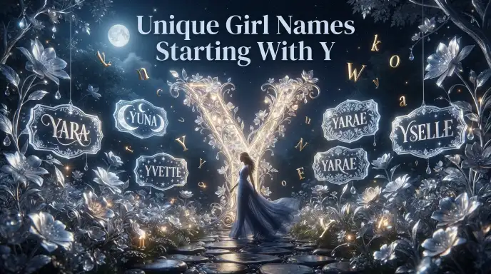 Unique Girl Names Starting With Y