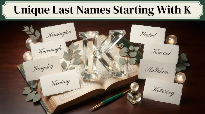 Unique Last Names Starting With K