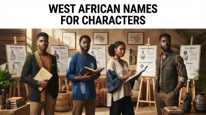 West African Names for Characters